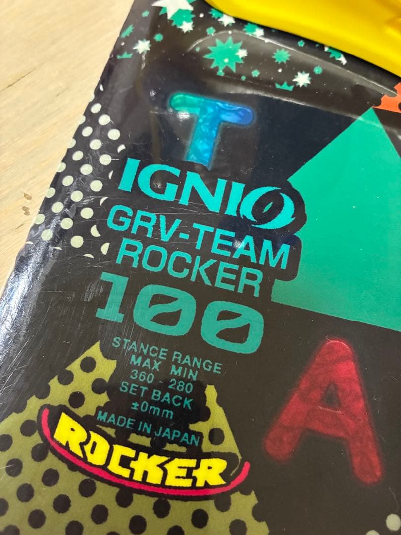 子供用スノーボード3点セット 板100cm ブーツ20cm