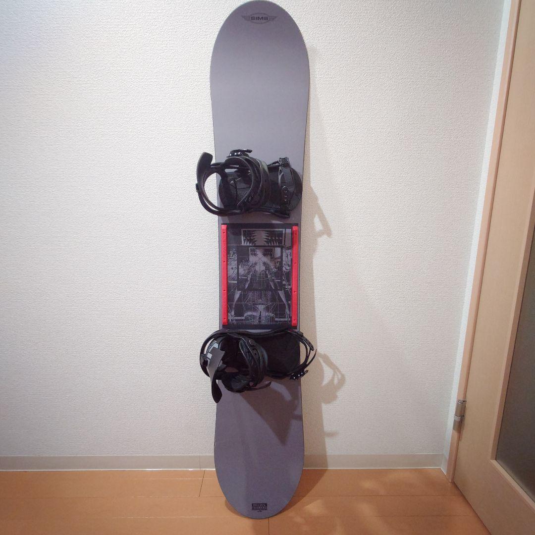 SIMS BOWL SQUAD 149cm 23-24モデル ビンディングセット