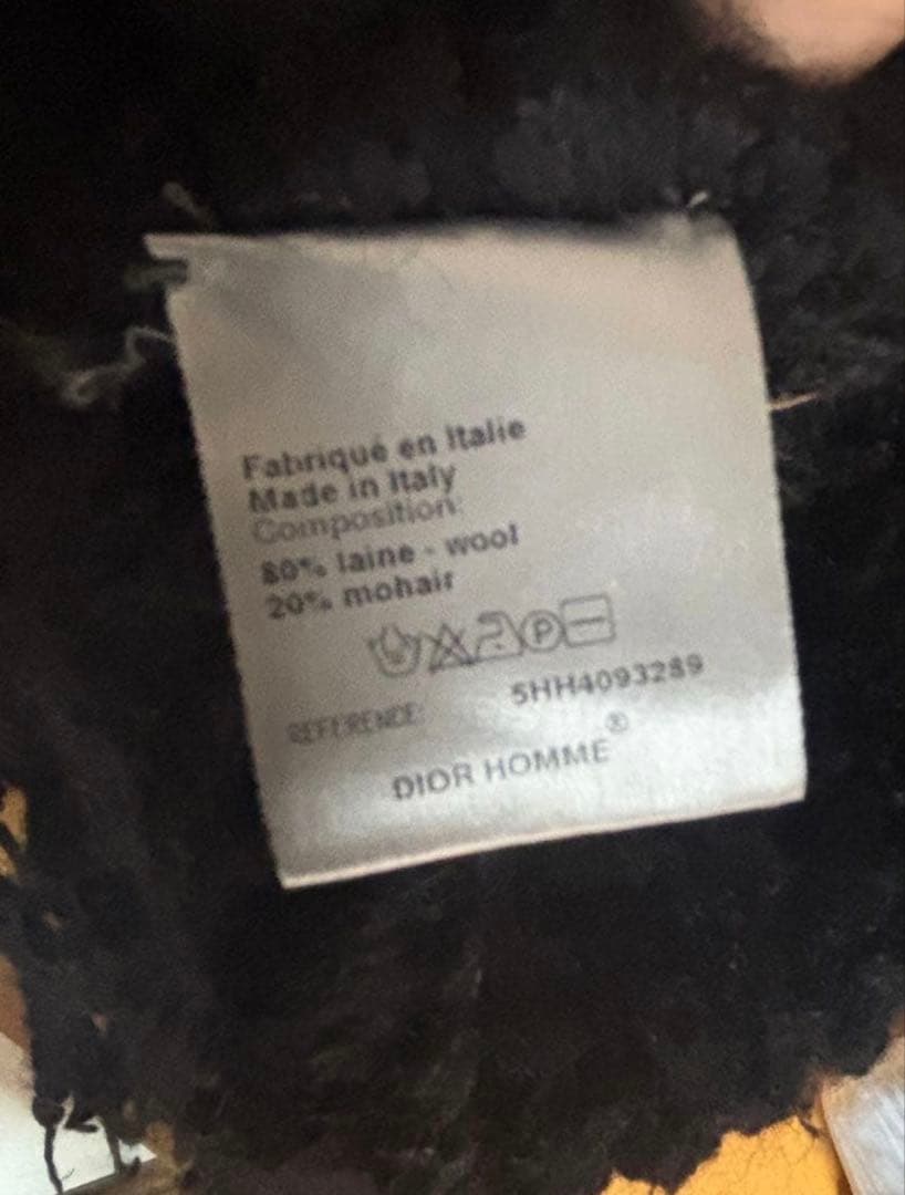 05AW Dior Homme グラムロック期　超スーパーロングマフラー