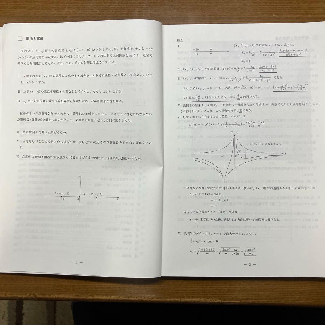 河合塾　ハイパー物理自習用テキスト　苑田先生