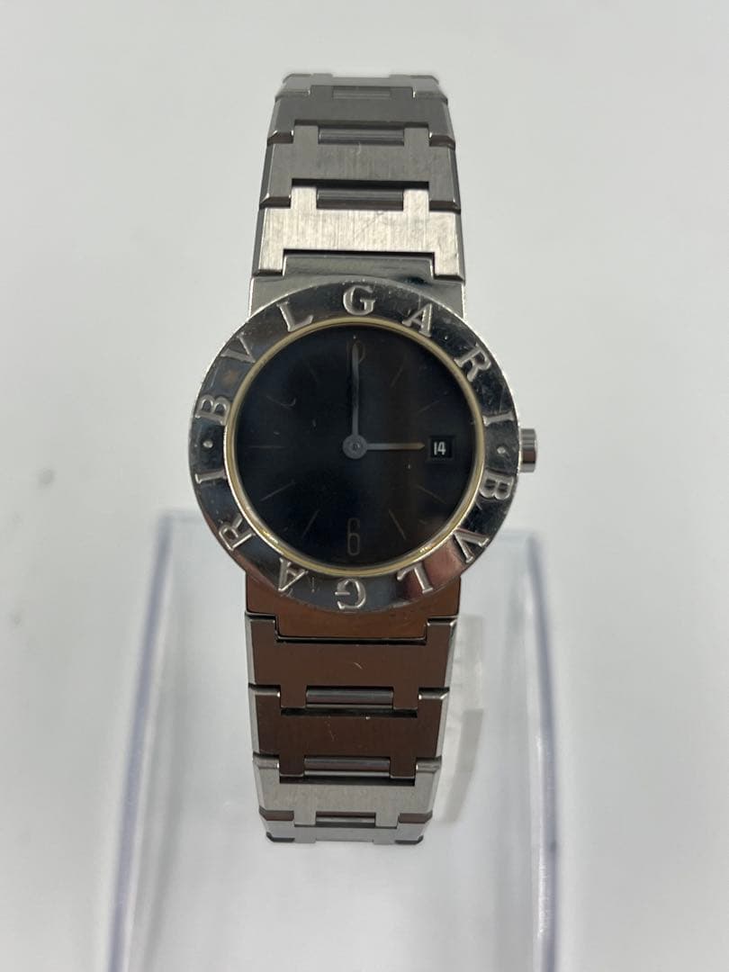 BVLGARI BB23SS 腕時計 ステンレス 黒文字盤