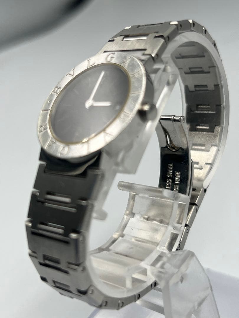 BVLGARI BB23SS 腕時計 ステンレス 黒文字盤