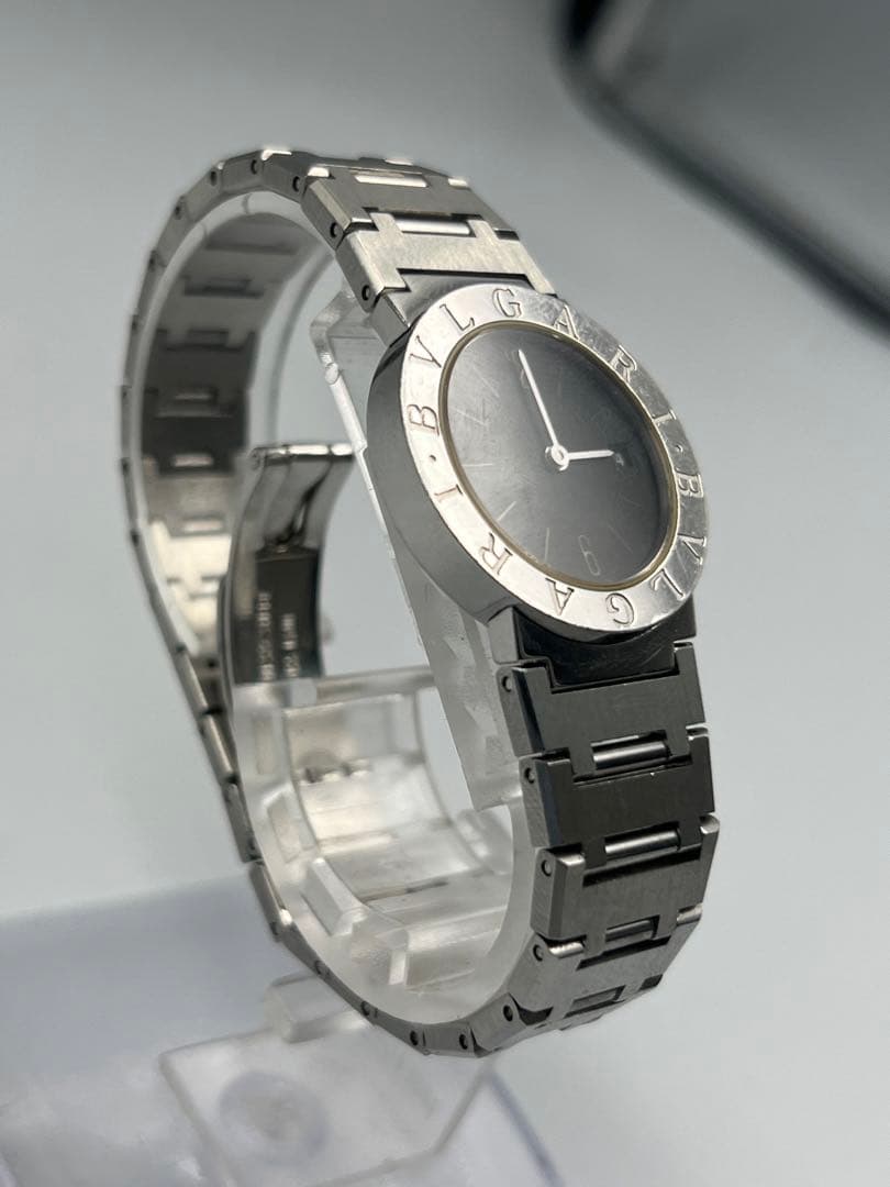 BVLGARI BB23SS 腕時計 ステンレス 黒文字盤