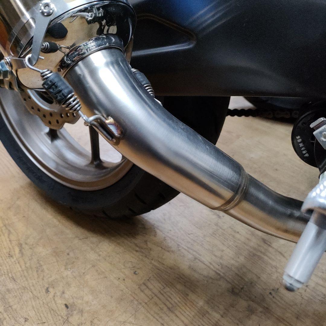 ヨシムラ　機械曲　GP-MAGNUM 105 サイクロン STB チタンブルー