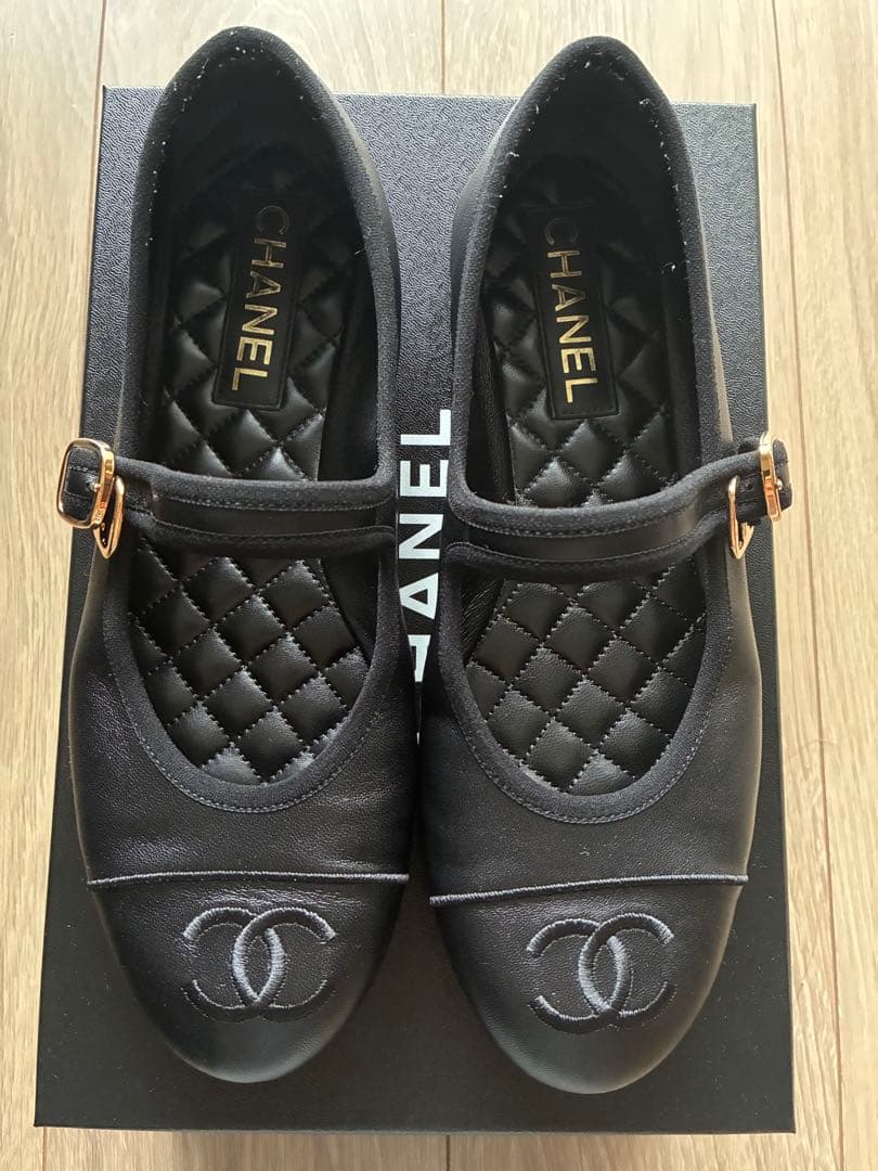 Y*u様 CHANEL メリージェーン フラットシューズ 39