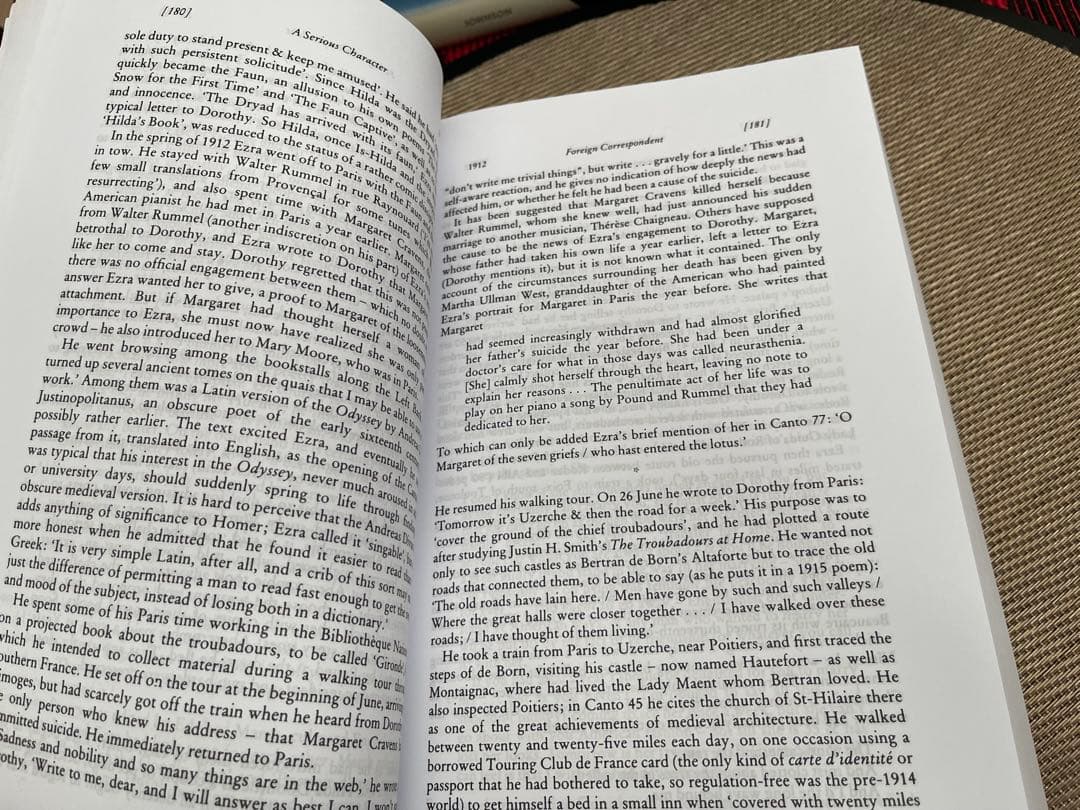 洋書 A Serious Character Life of Ezra Pound