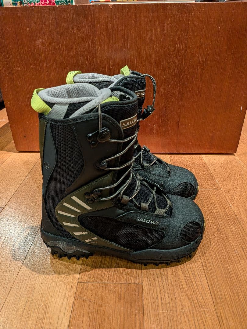 SALOMON スノーボードブーツ Autofit ブラック/グレー