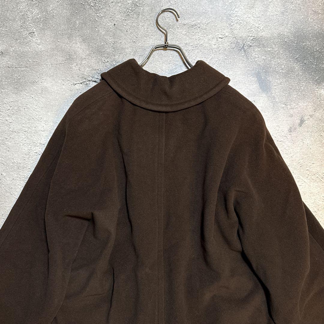 イタリア製　MARELLA ウール カシミヤ混 コート ブラウン 40 高級感