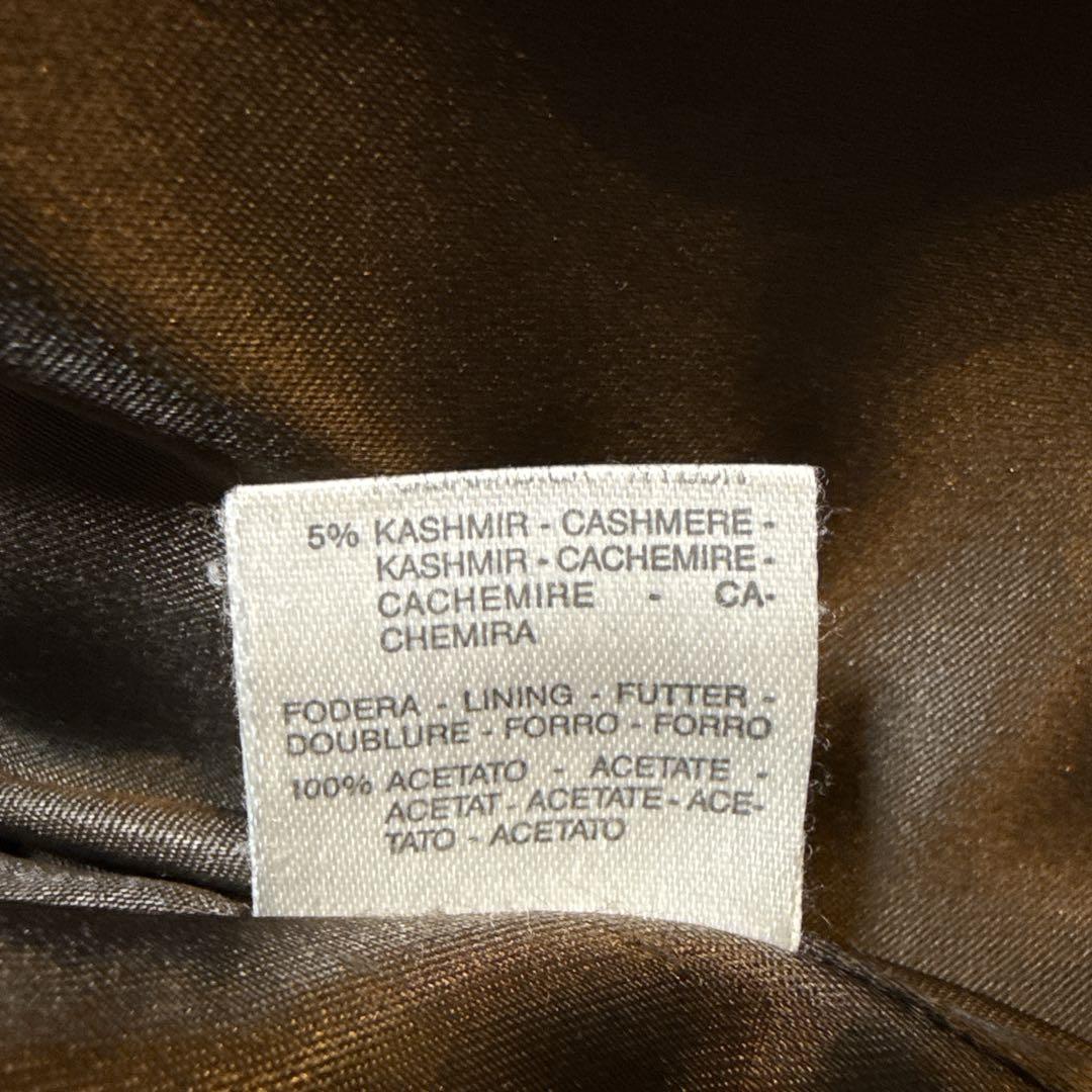 イタリア製　MARELLA ウール カシミヤ混 コート ブラウン 40 高級感