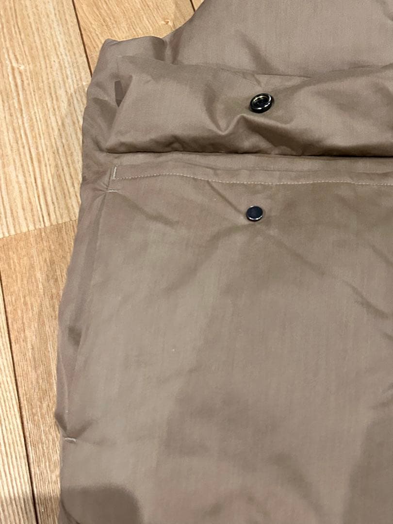 ジャケット・アウター AURALEE LIGHT FINX POLYESTER DOWN VEST