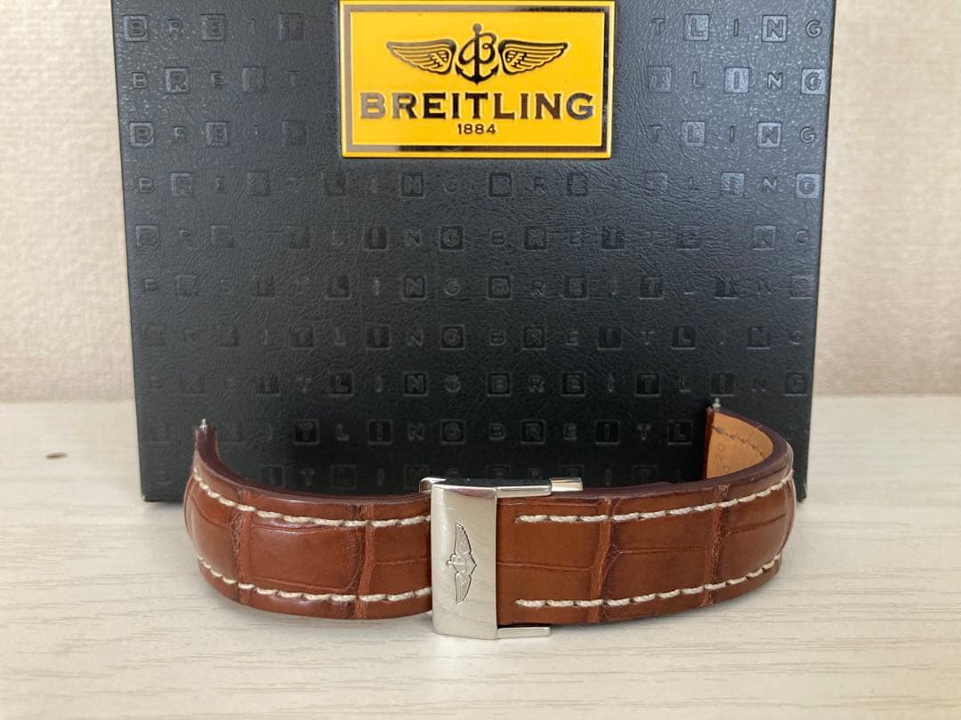 BREITLING レザーベルト Dバックル