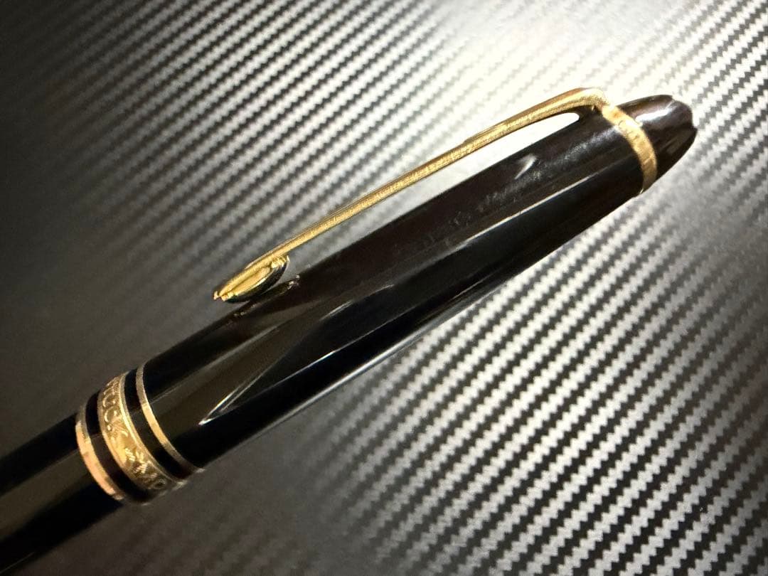 美品 モンブラン マイスターシュテュック 144 ブラック 中白 F 万年筆