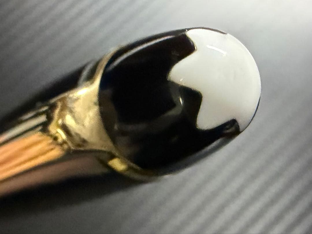 美品 モンブラン マイスターシュテュック 144 ブラック 中白 F 万年筆