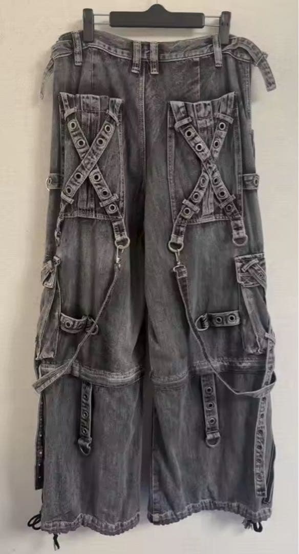 90s archive ストリートカーゴパンツ y2k opium