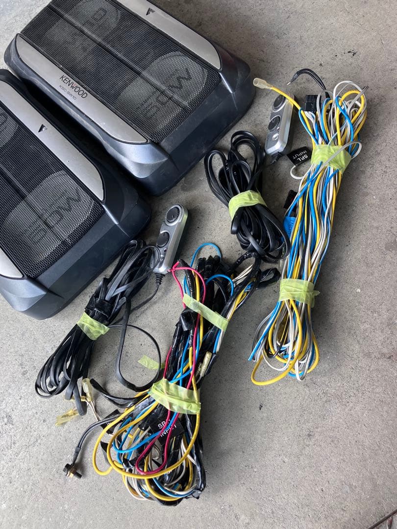 ケンウッド　サブウーファー　sw10 2台セット