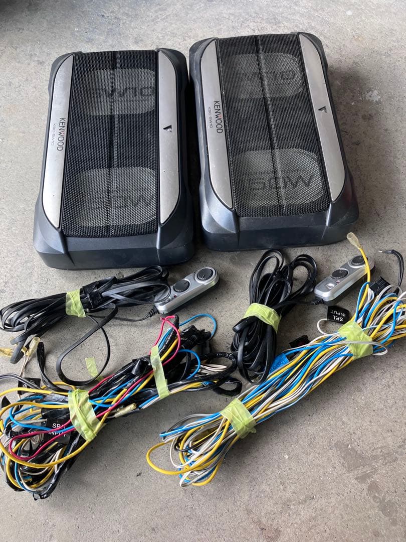 ケンウッド　サブウーファー　sw10 2台セット