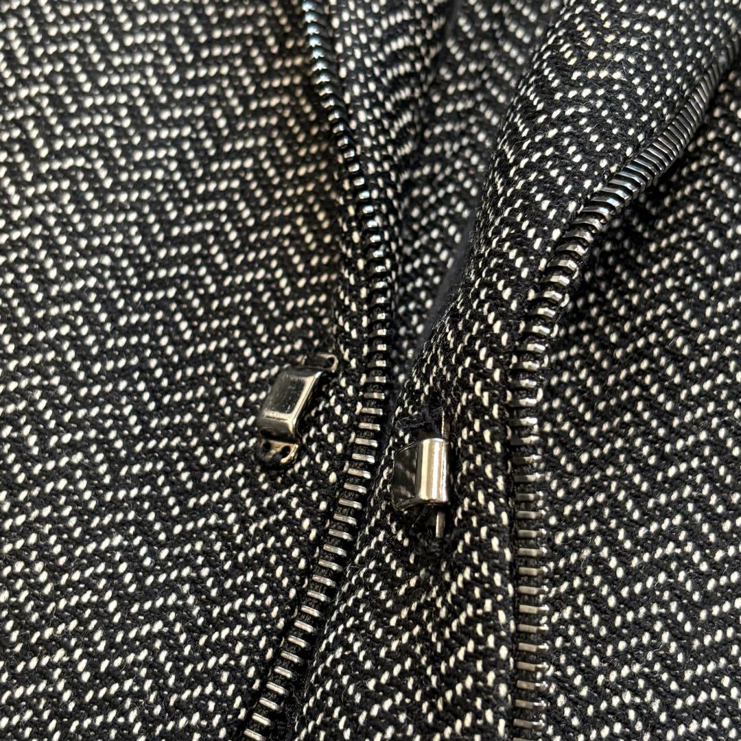 カシミヤ✨EMPORIO ARMANI テーラード MATT ヘリンボーン調