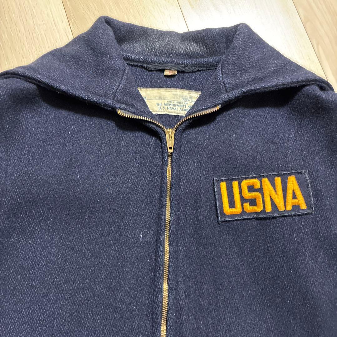 60's usna カデットコート　パーカー　ウール　ジャケット　ミリタリー