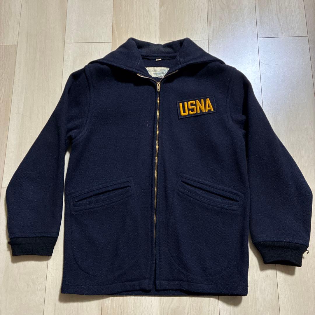 60's usna カデットコート　パーカー　ウール　ジャケット　ミリタリー