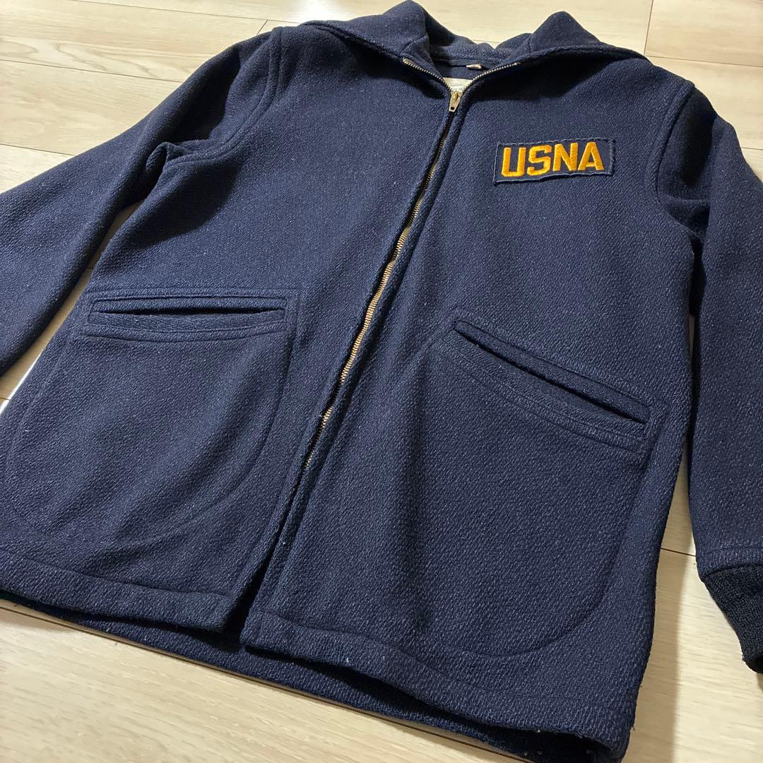 60's usna カデットコート　パーカー　ウール　ジャケット　ミリタリー