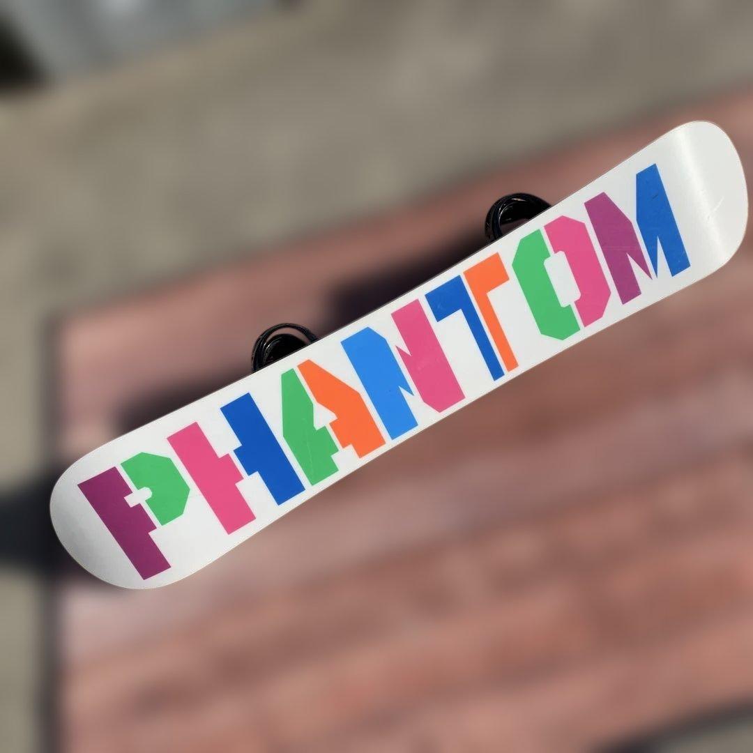 Phantom 139cm スノーボード バートンのバインディング付き