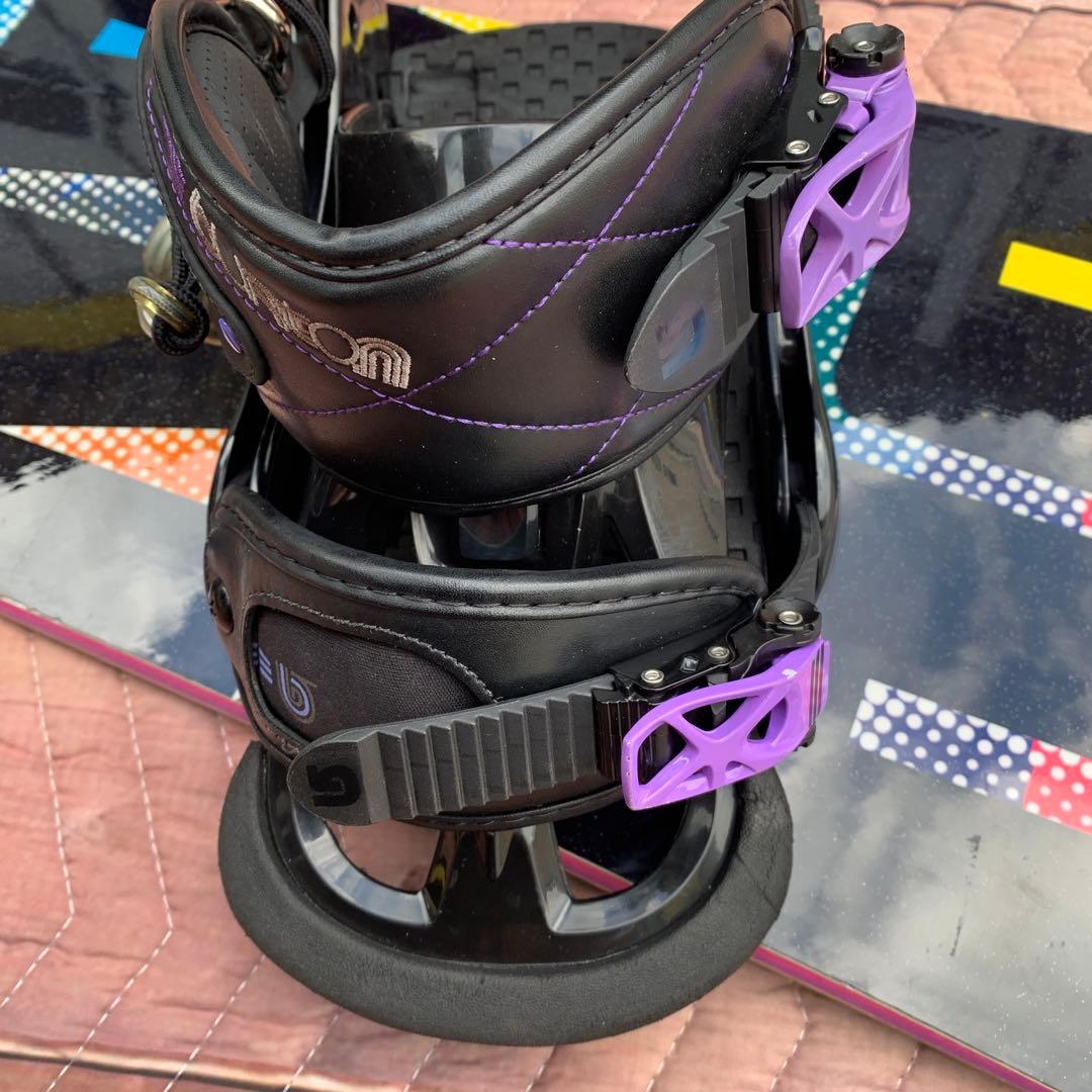 Phantom 139cm スノーボード バートンのバインディング付き