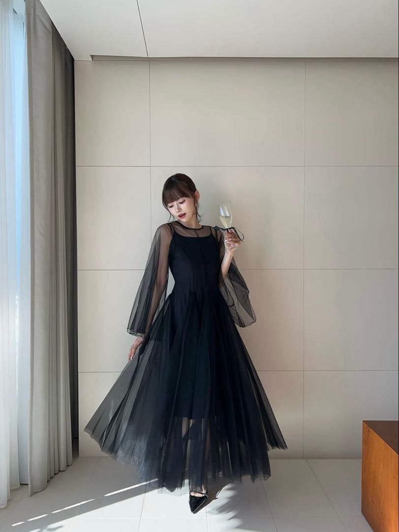 THE TOÉ Bluebell Tulle Dress S