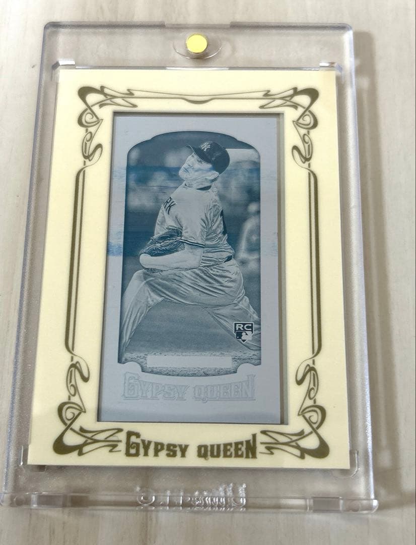 田中将大 2014年ジプシークイーン 1/1印刷プレート ヤンキース 巨人 楽天