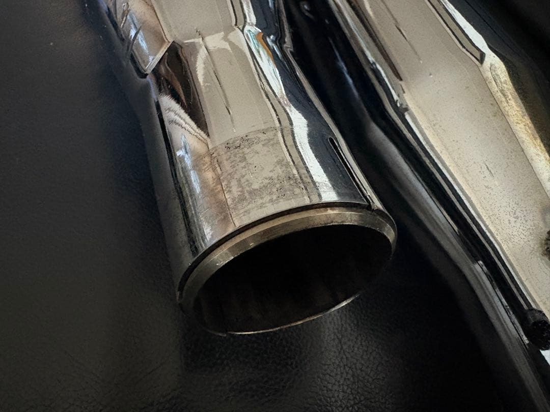 モーターステージ テーパードマフラー サイレンサー穴径12mmスポーツスター