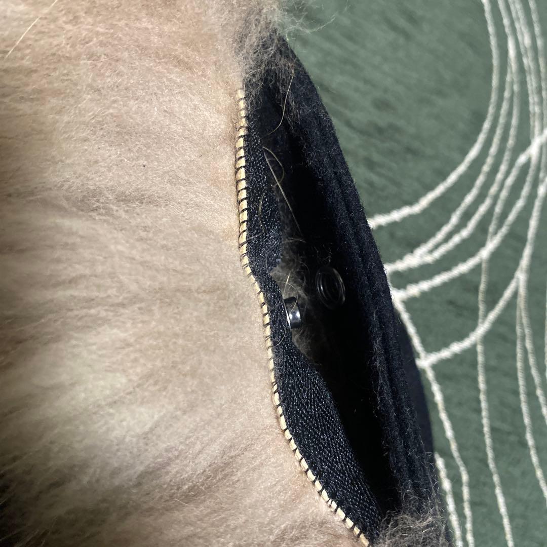 ジャケット・アウター PPFM 00s raccoon fur pea coat