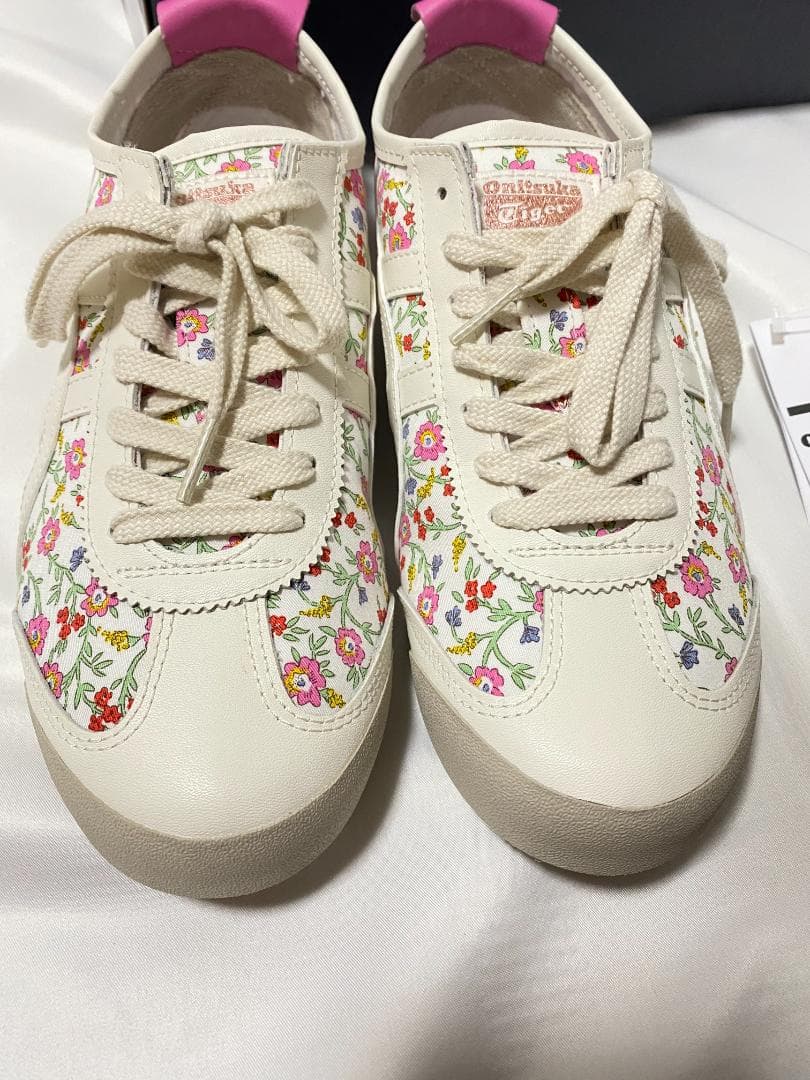 美品‼ Onitsuka Tiger MEXICO 66 花柄 25.5㎝