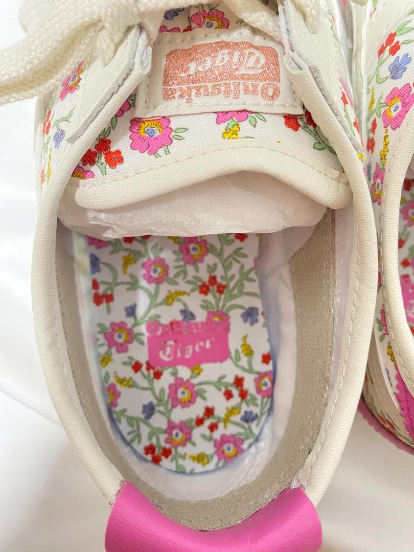 美品‼ Onitsuka Tiger MEXICO 66 花柄 25.5㎝