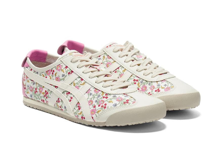 美品‼ Onitsuka Tiger MEXICO 66 花柄 25.5㎝