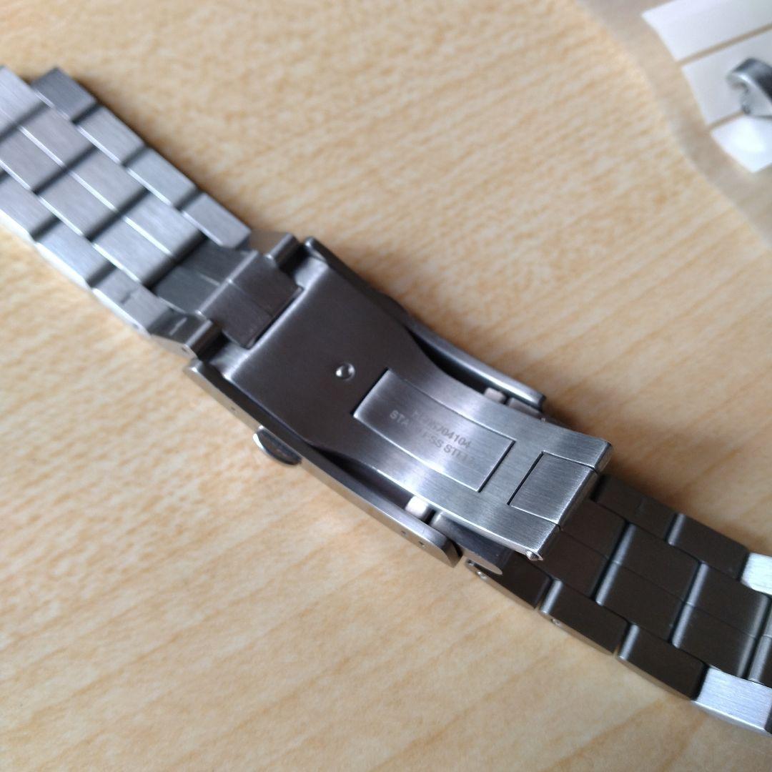 カーキフィールドオート38mm専用/ハミルトン純正ステンレスベルト