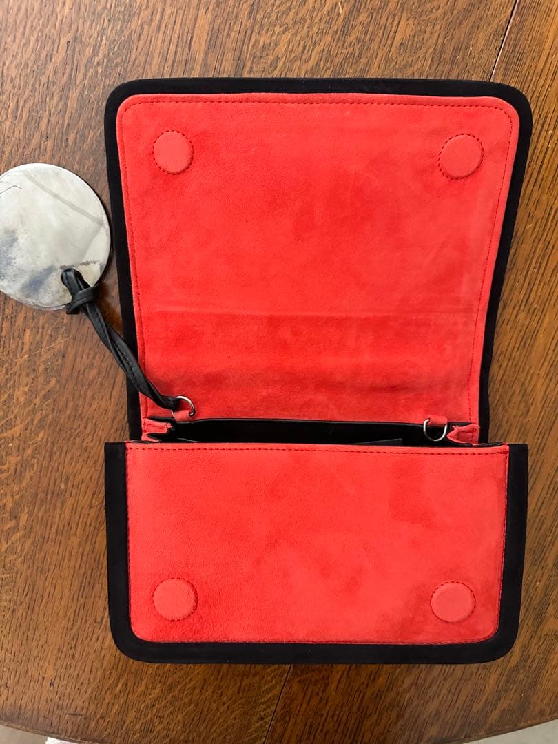 ピエールアルディ クラッチバッグ スエード