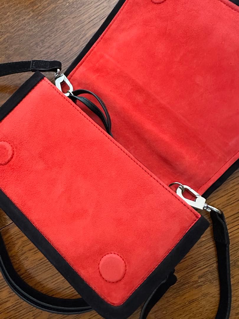 ピエールアルディ クラッチバッグ スエード