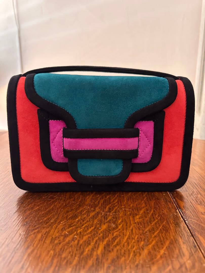 ピエールアルディ クラッチバッグ スエード