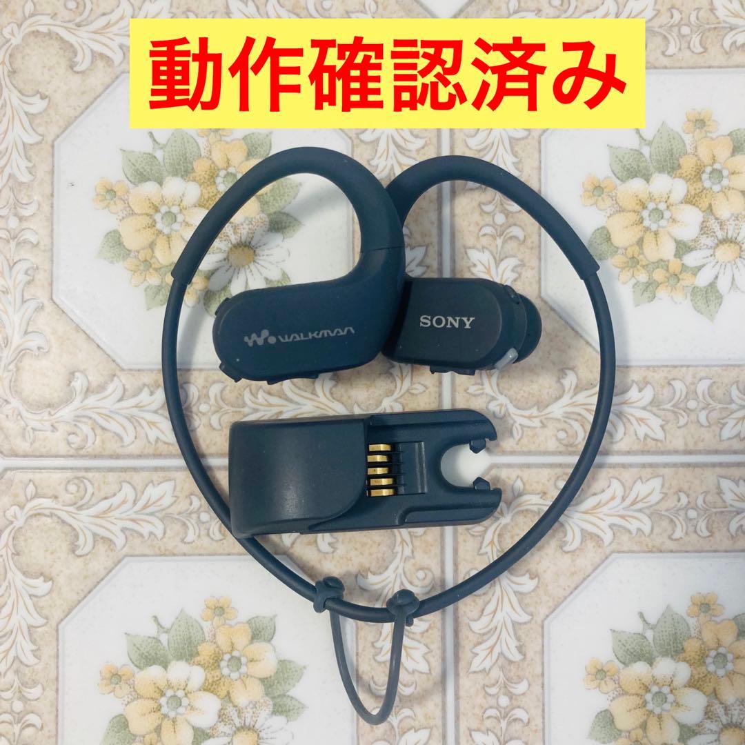 SONY NW-WS413 ブラック ソニー ヘッドホン一体型 ウォークマン