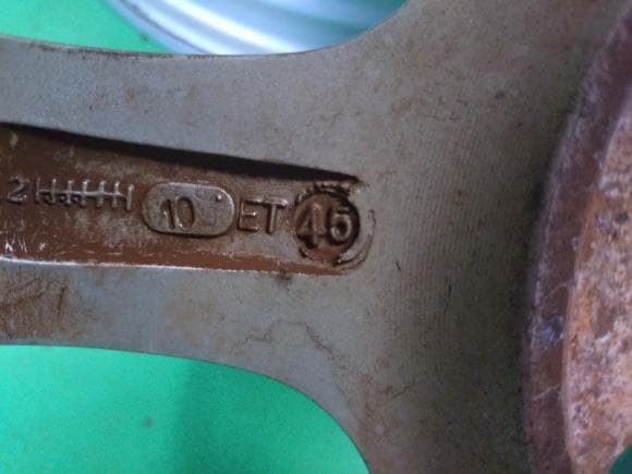 ☆４穴マルチ☆社外アルミホイール☆ジャンク品☆＠56