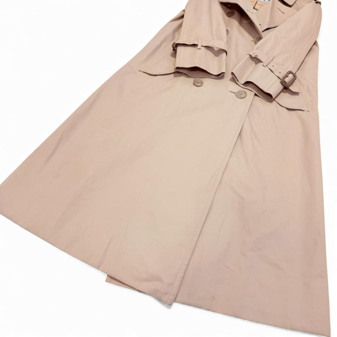 BURBERRY ノバチェック ヴィンテージ 綿 レディース M トレンチコート