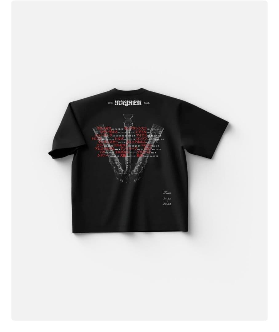 LADY GAGA レディー・ガガ Tシャツ 踊るか死ぬか Lサイズ