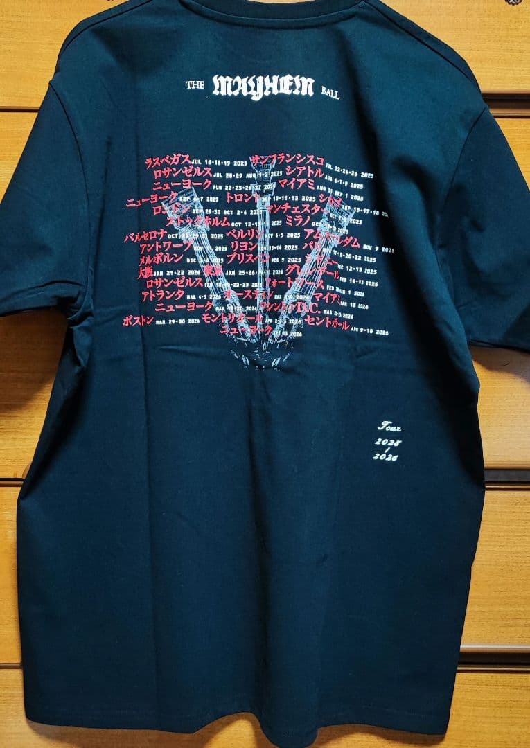 LADY GAGA レディー・ガガ Tシャツ 踊るか死ぬか Lサイズ