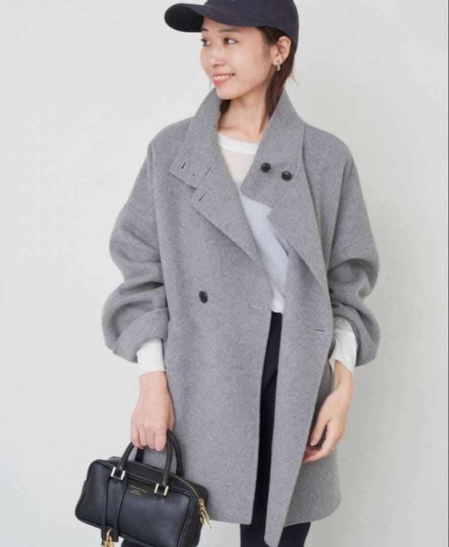 お値下げ致しました！SLOBEIENA HAMILTONスタンドコート