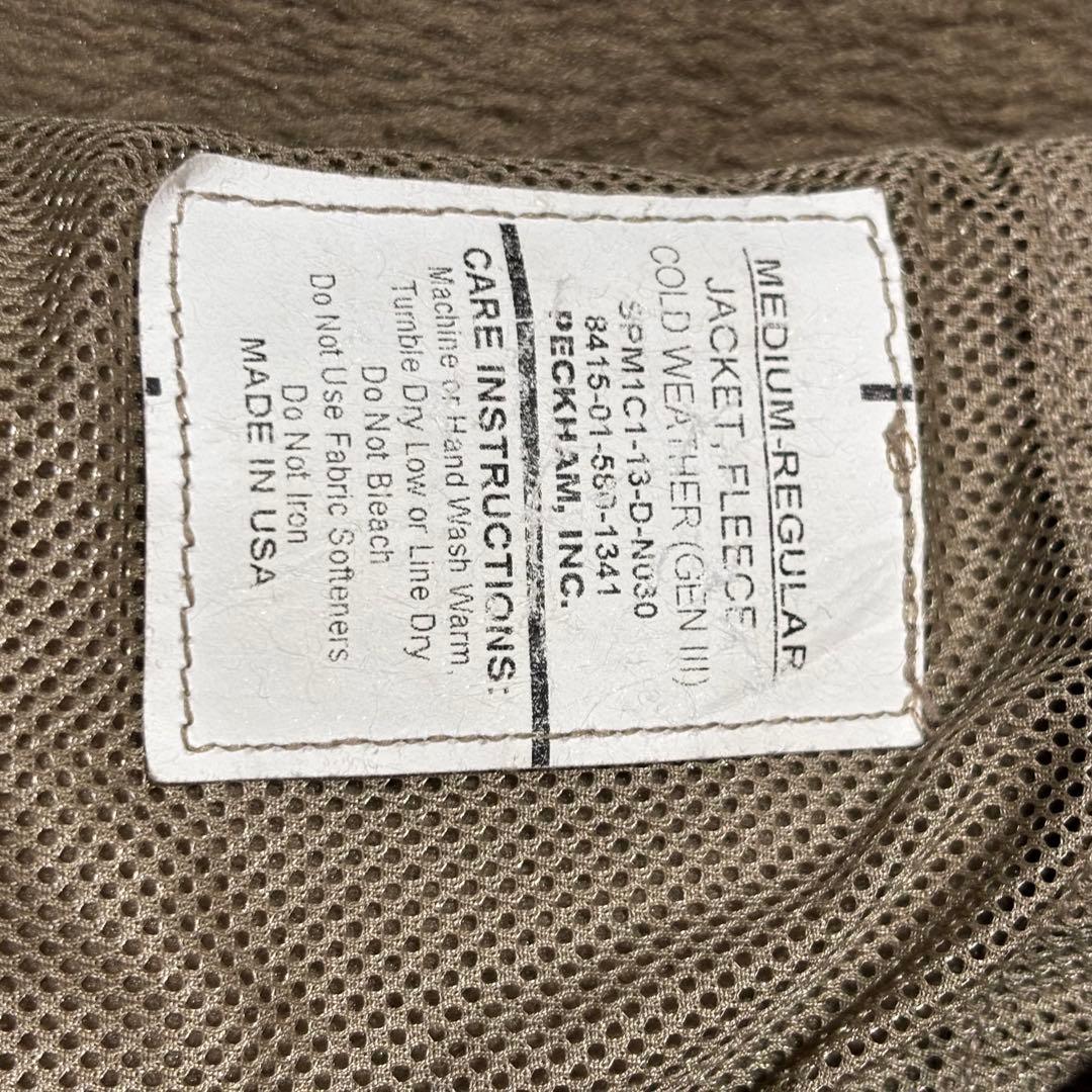 【tk 】コヨーテ　USA製　実物 ECWCS レベル3 POLARTEC