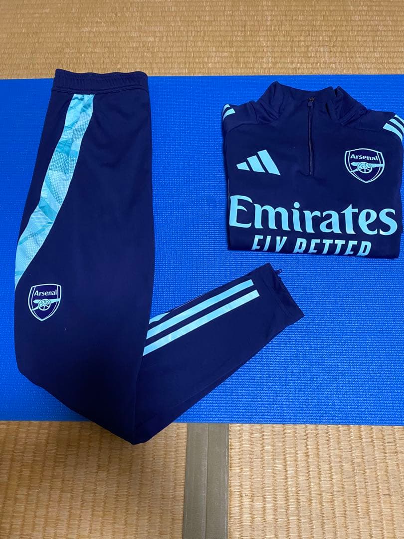 【最終値引】アーセナル24/25シーズントレーニングウェア半袖・長袖上下セット