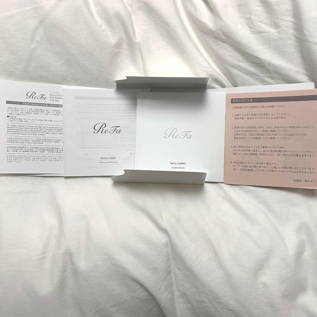 【新品】ReFa 美顔器 シルバー ダイヤモンドカット