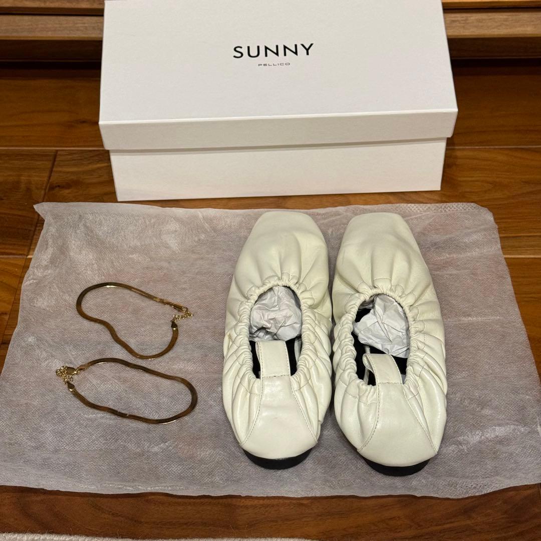 【限定セール】 PELLICO アンクレットギャザーバレエ