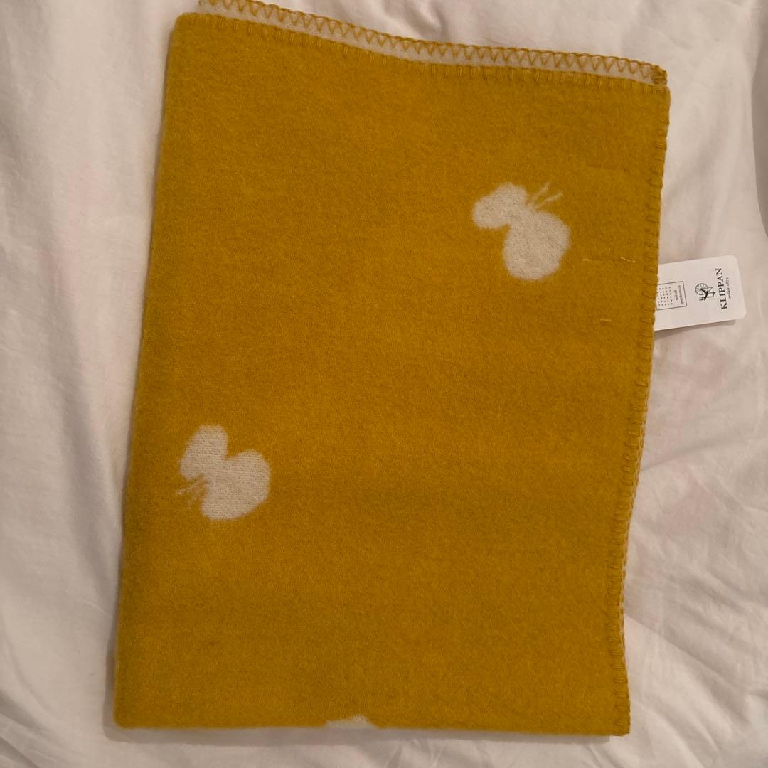 KLIPPAN ×ミナペルホネン　毛布 ウール　ブランケット
