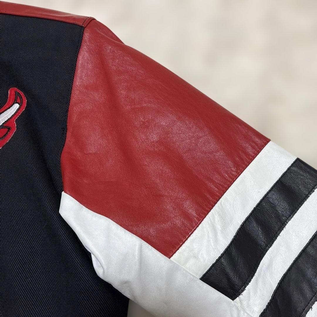 【超希少・USA製】ジェフハミルトン NBA シカゴブルズ スタジャン M