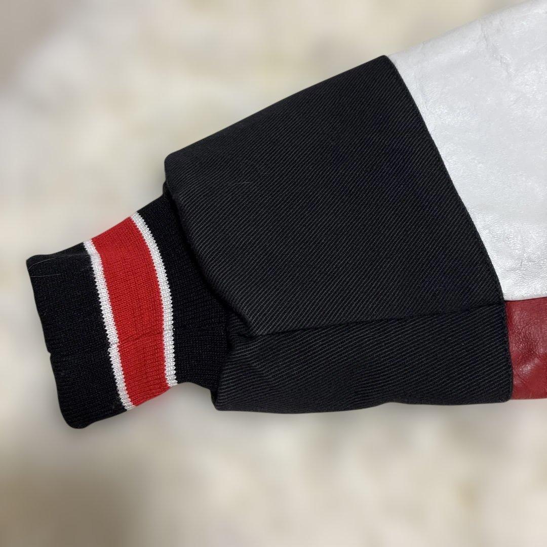 【超希少・USA製】ジェフハミルトン NBA シカゴブルズ スタジャン M